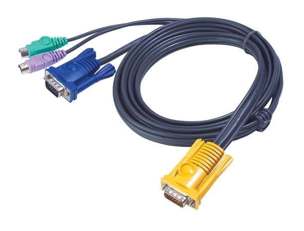 ATEN KVM Kábel PS/2 VGA 1.8m
