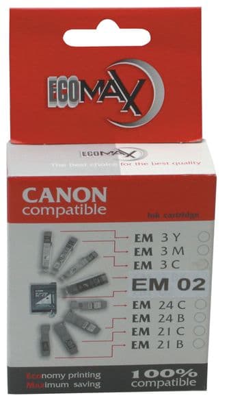 ECOMAX Tintapatron BC-02 EM02