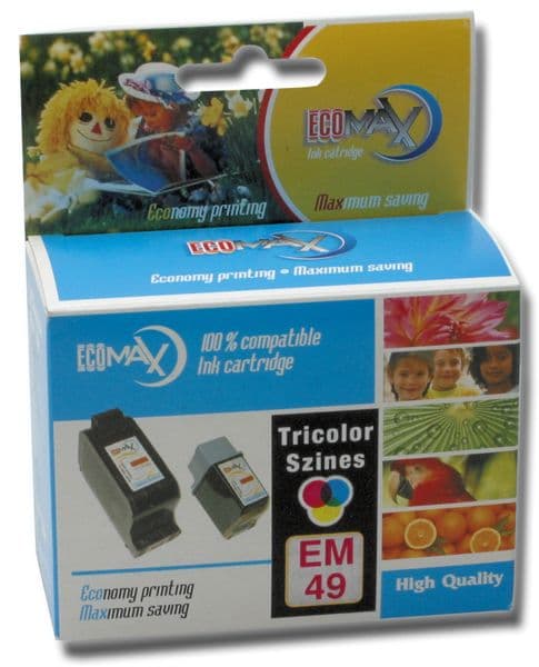 ECOMAX Tintapatron 51649A EM49