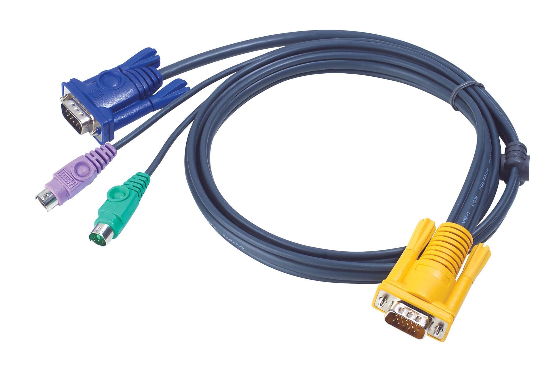 ATEN KVM Kábel PS/2 VGA 6.0m