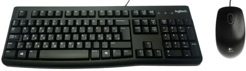 LOGITECH Billentyűzet + egér USB MK120