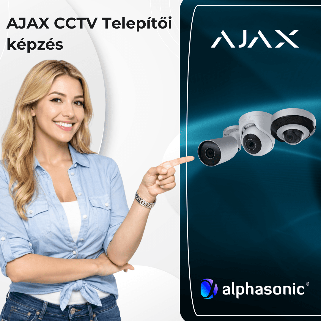 AJAX CCTV Telepítői képzés