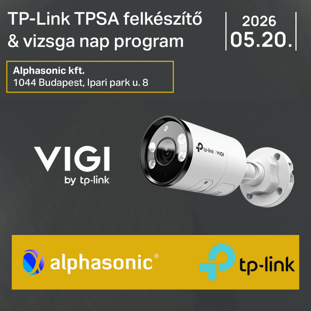 TP-Link TPSA felkészítő & vizsga nap program