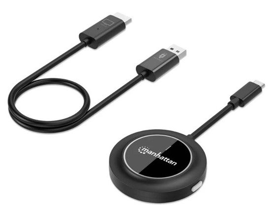 MANHATTAN_Wireless_kijelzoadapter_Prezentacios_Kit_HDMI_1080p60Hz_USB-C_USB-A